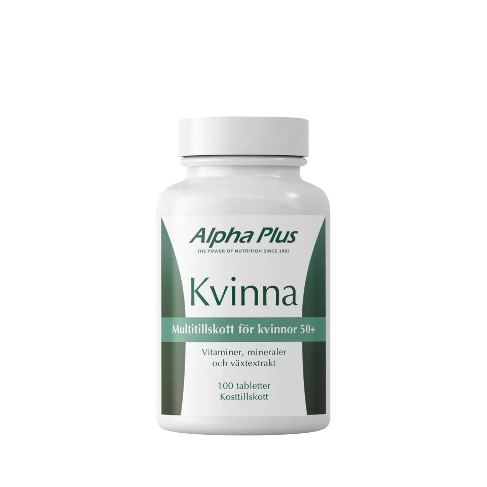 A+ Kvinna tabletter 100 stk multivitamin tranebær
