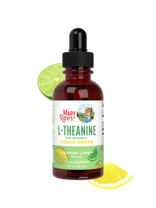 MaryRuth's L-Theanine Liquid Drops sitron-lime 30 doser
