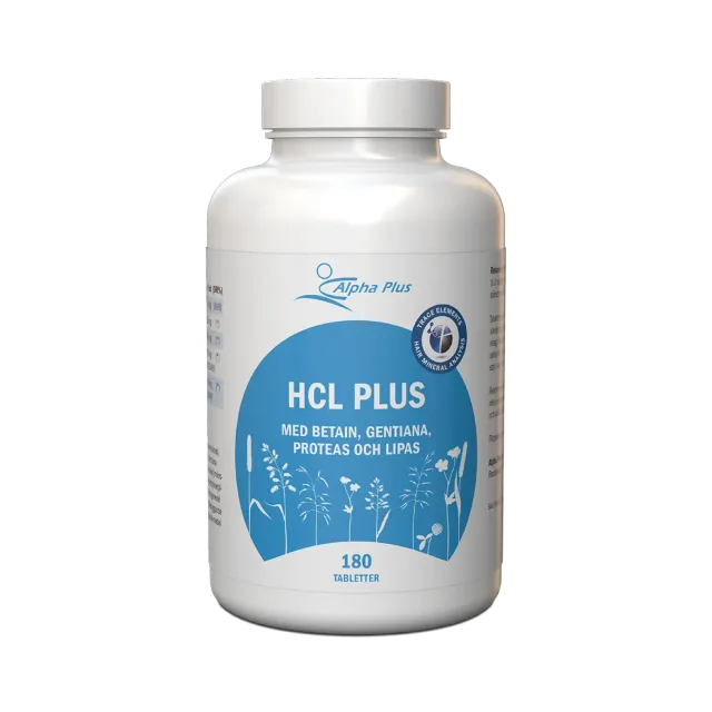 A+ HCL Plus tabletter 180 stk betain gentianarot